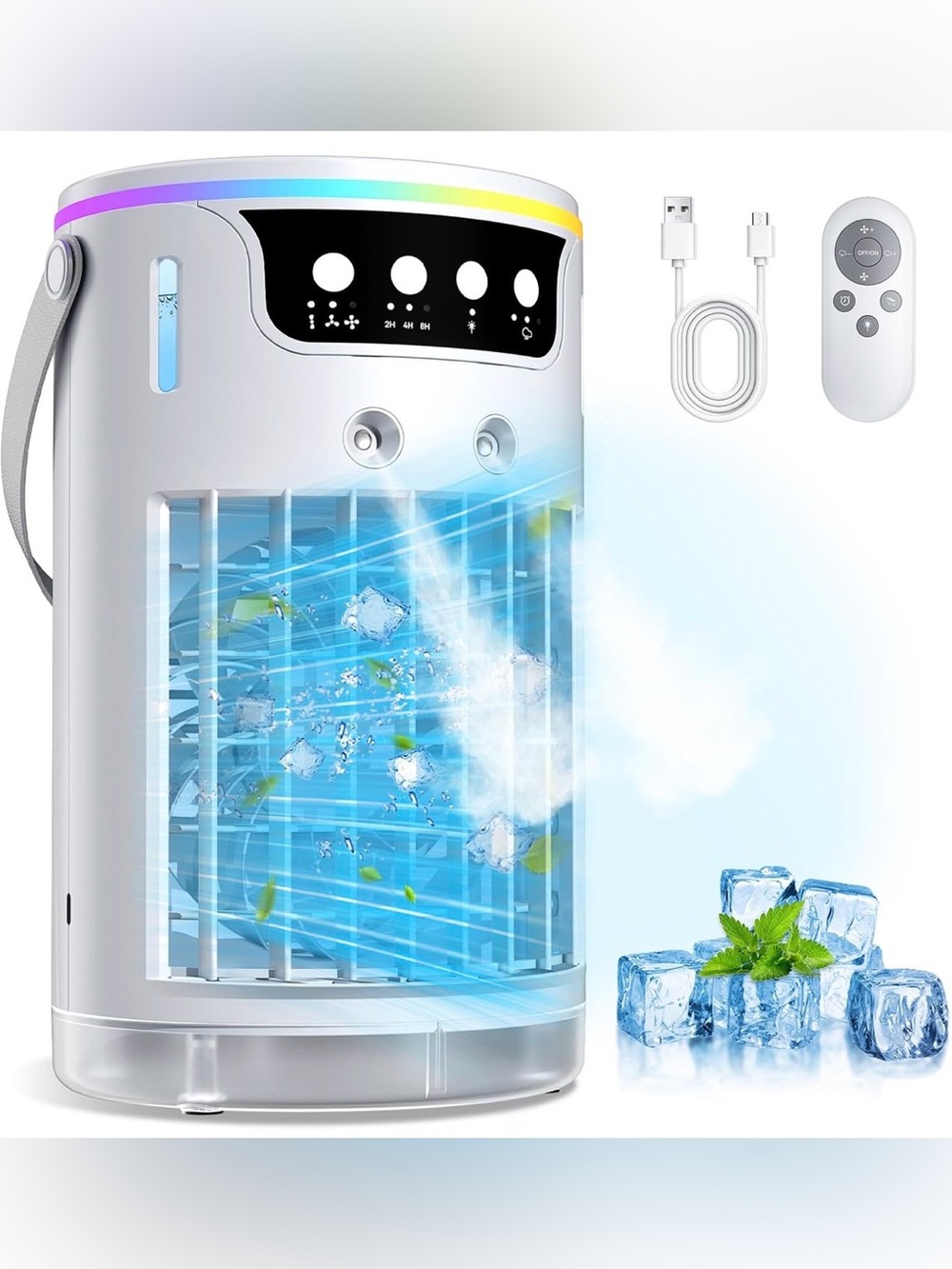Portable Air Conditioners, Personal Evaporative Air Cooler 1200ML